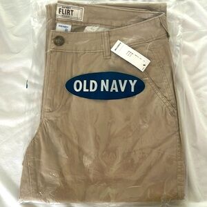 Old navy khakis, pants. Still in package with tag.